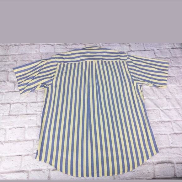 COPY - Nautica men's button front blue yellow shi… - Picture 6 of 7